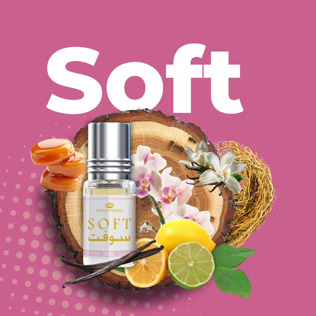 "Aceite Soft Al Rehab - Fragancia femenina suave ideal para momentos de calma y autocuidado"