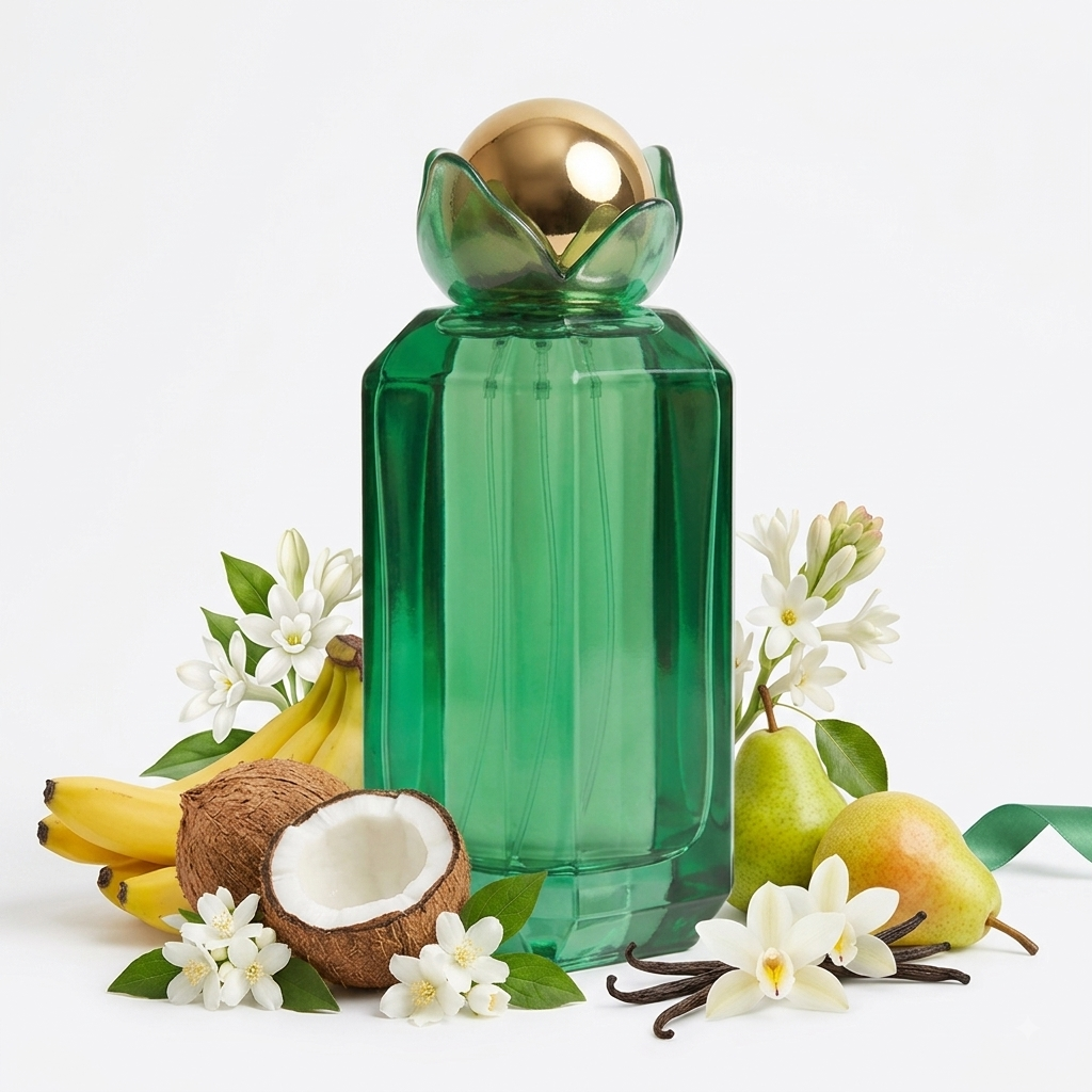 Fragancia Árabe Elysia Sweet Banana 100ml – Eau de Parfum | Plátano Dulce y Coco Cremoso