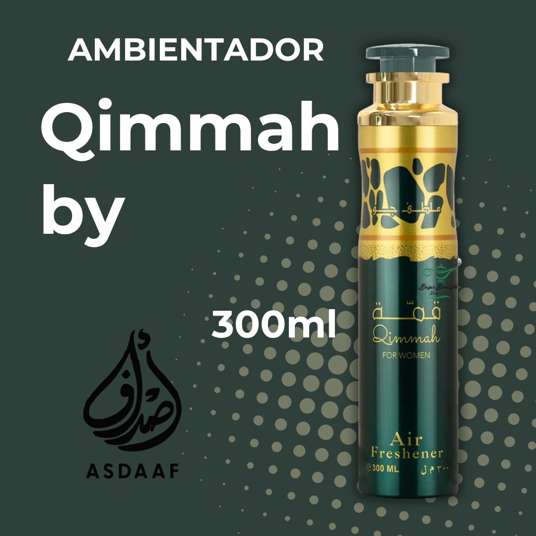 Qimmah Ambientador Lattafa. 300ml. 10.14 FL.OZ.-