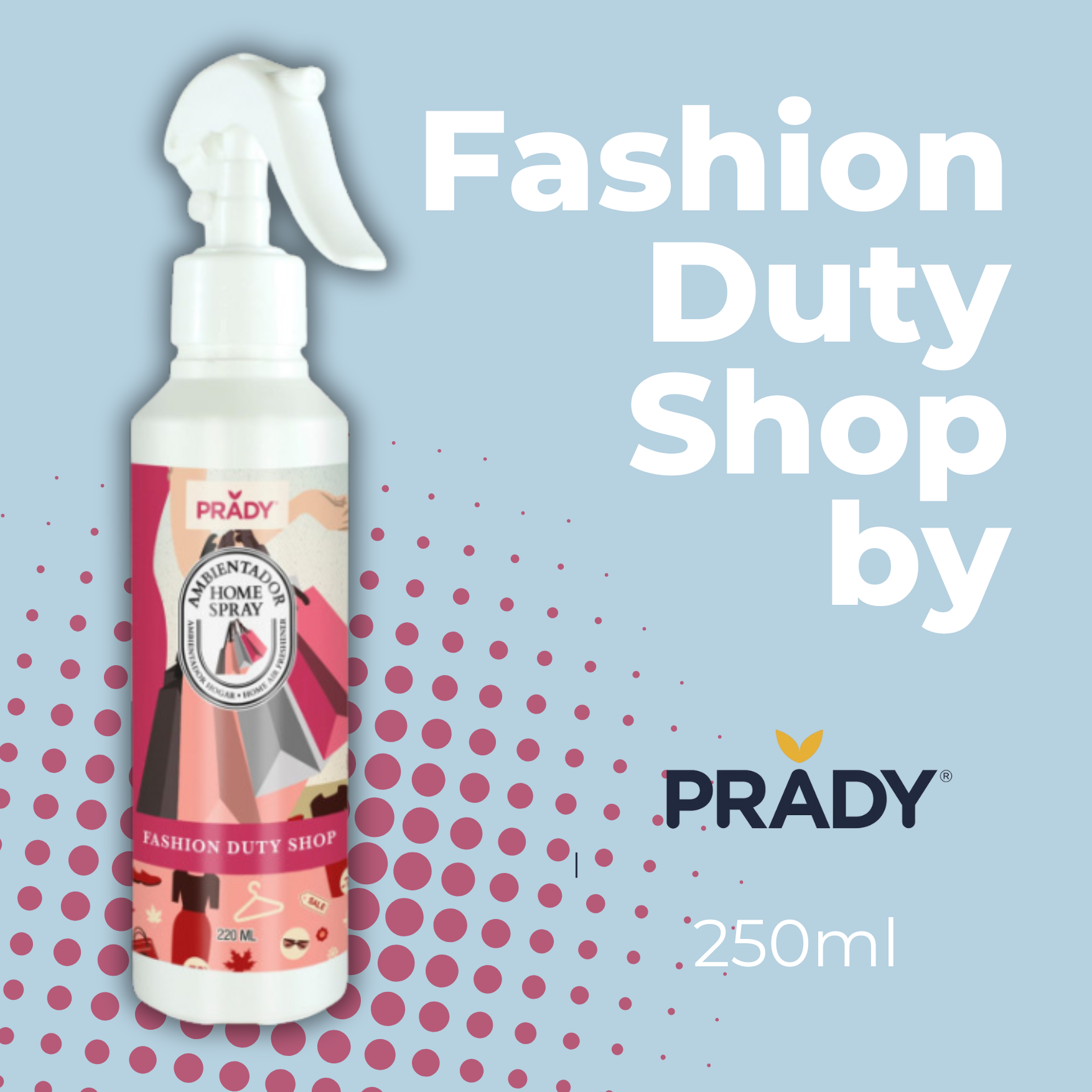 Ambientador Fashion Duty Shop. 250ml. 8.45FL.OZ