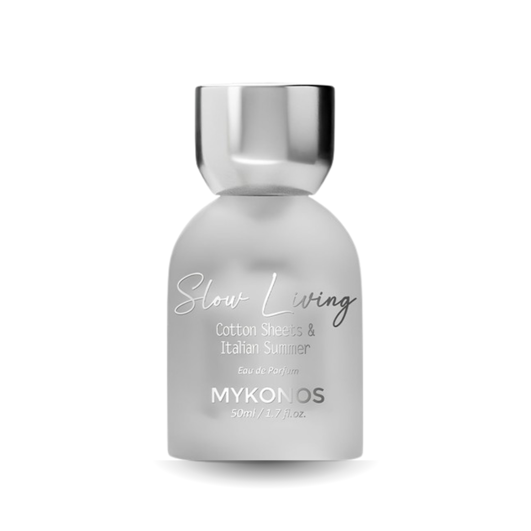 Perfume Mykonos Slow Living 50ml – Extracto de Perfume | Limón, Neroli y Cedro