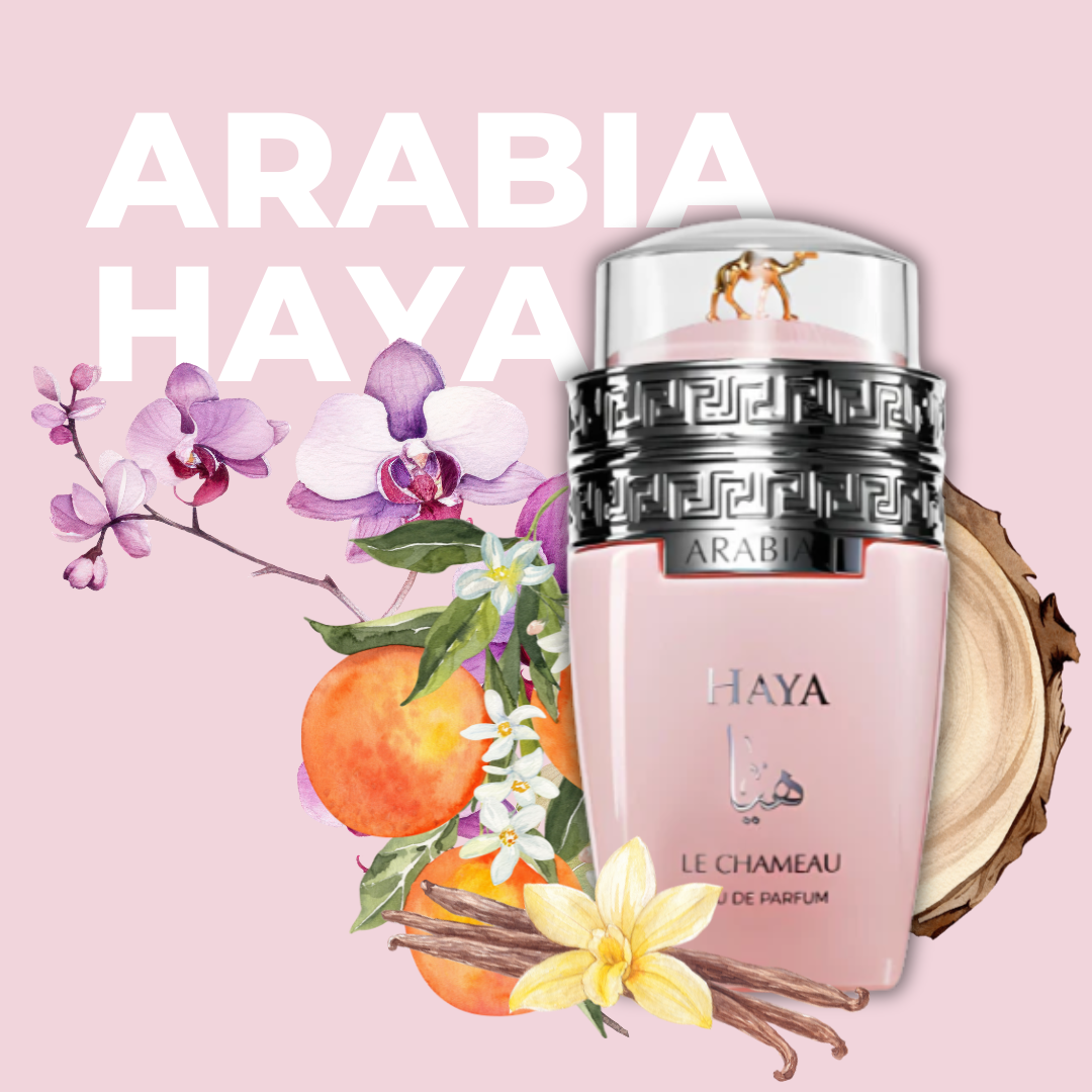 "Arabia Haya Le Chameau - Fragancia que evoca sofisticación, encanto exótico y sensualidad femenina"

