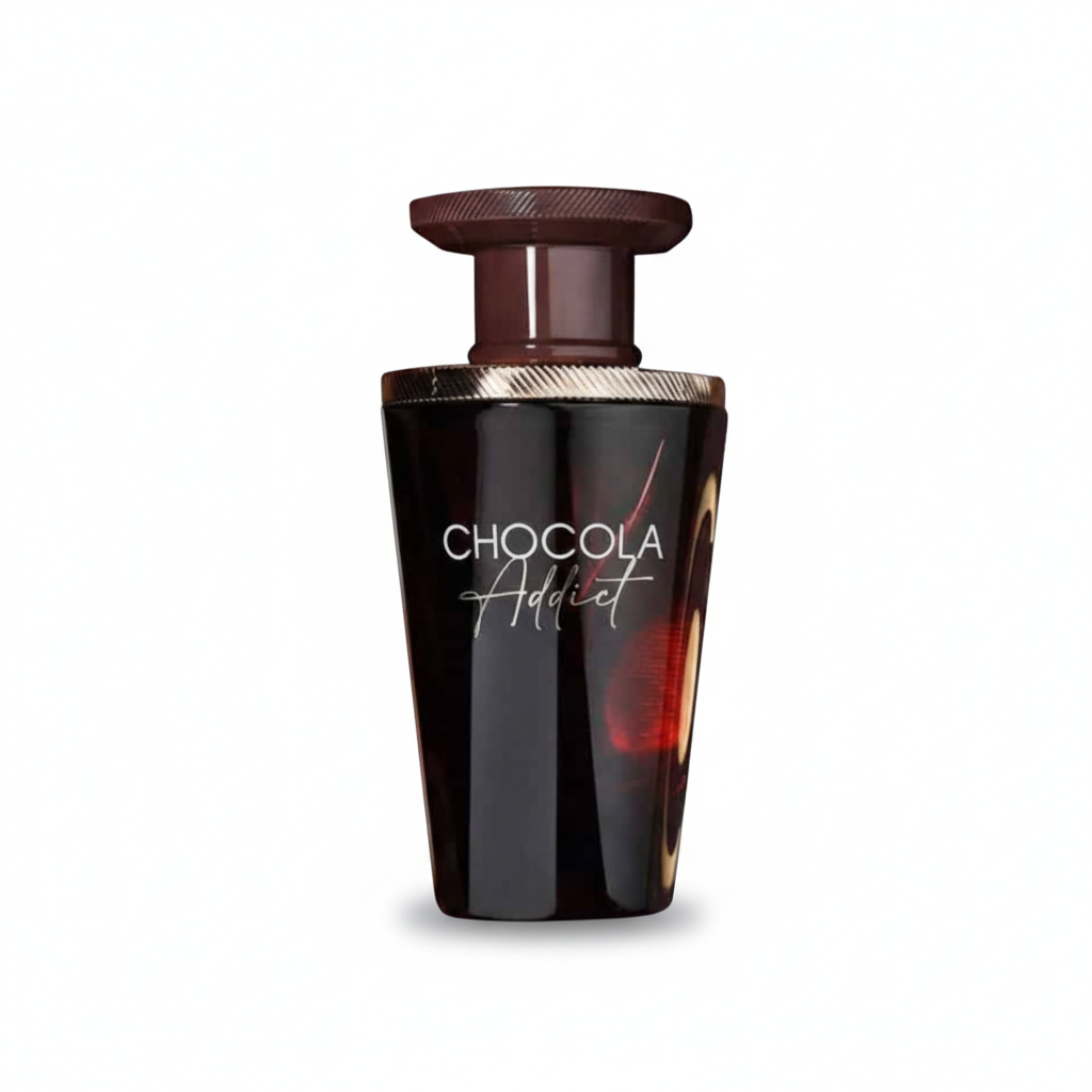 Chocola Addict French Avenue Eau de Parfum unisex gourmand 100 ml sobre fondo blanco