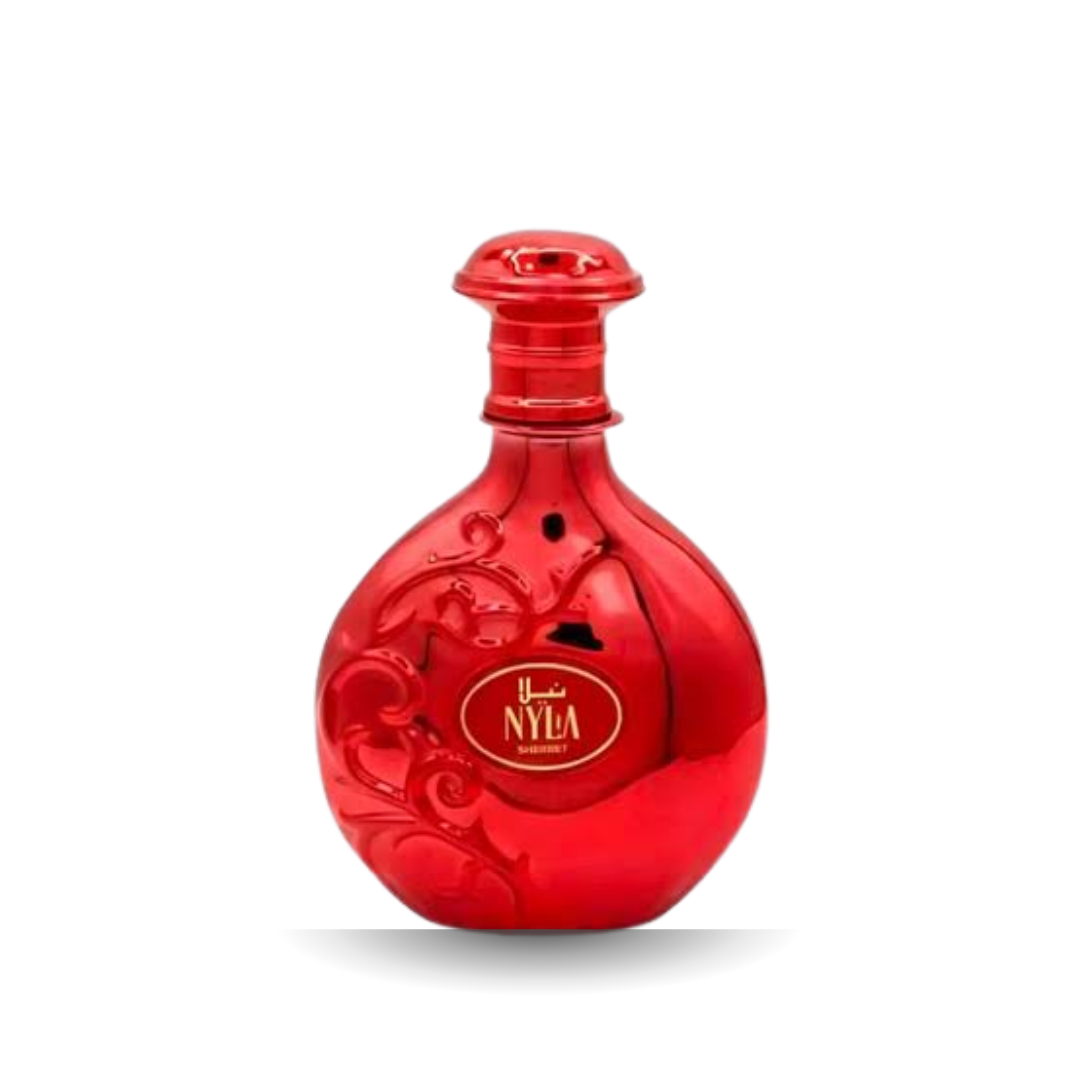 Perfume Árabe Nyla Sherbet 80ml – Eau de Parfum | Fresa y Ciruela Dulce